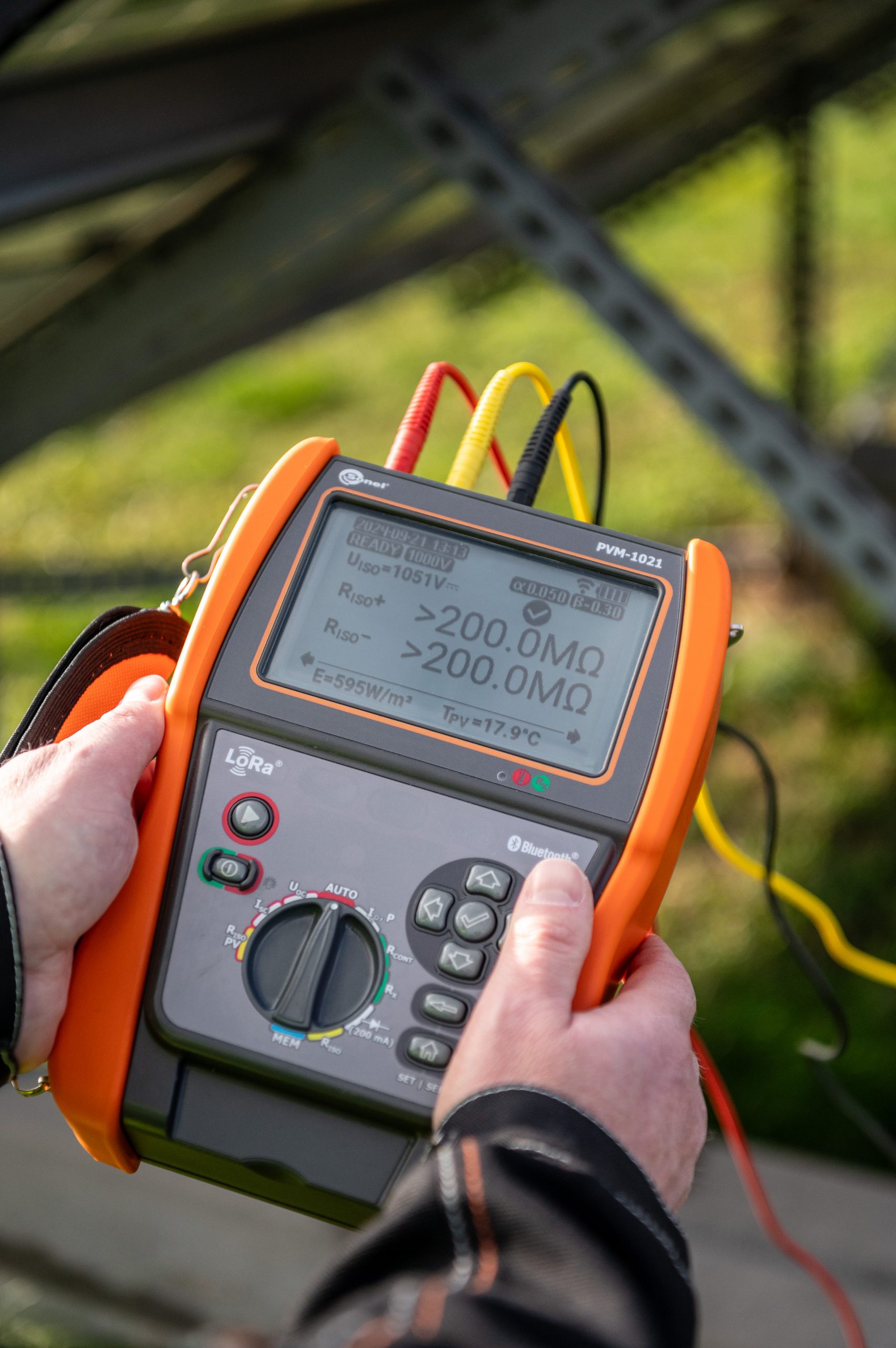 Safety Measurements of Photovoltaic Systems with the Sonel PVM-1021 Pro Meter